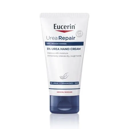 Cremă de mâini cu 5% uree UreaRepair, 75 ml, Eucerin