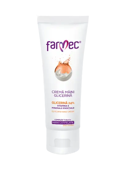 Crema de maini cu glicerina, 150ml, Farmec
