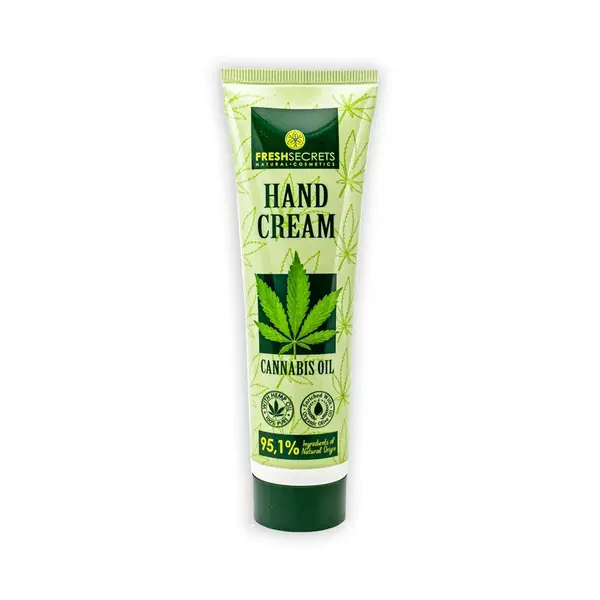 Crema de maini cu ulei de canepa, 100ml, Fresh Secrets