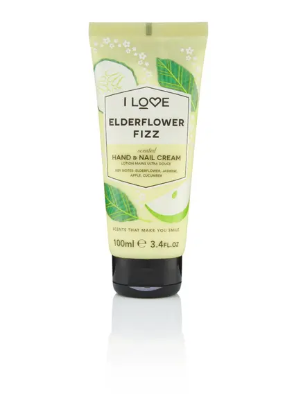 Crema de maini si unghii Elderflower Fizz, 100ml, I Love Cosmetics