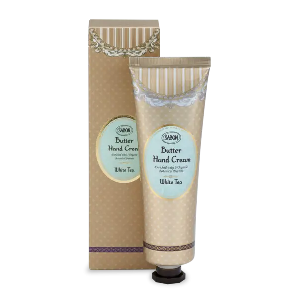 Crema de maini White Tea, 75ml, Sabon