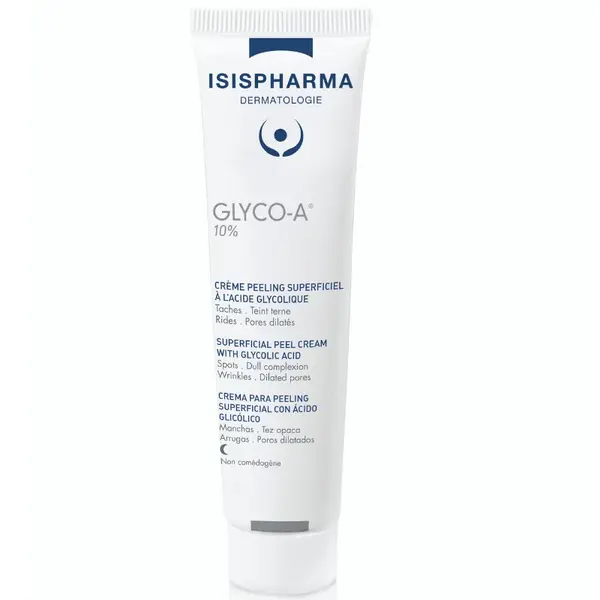 Crema de noapte cu 12% acid glicolic Glyco-A Medium Peeling, 30 ml, IsisPharma
