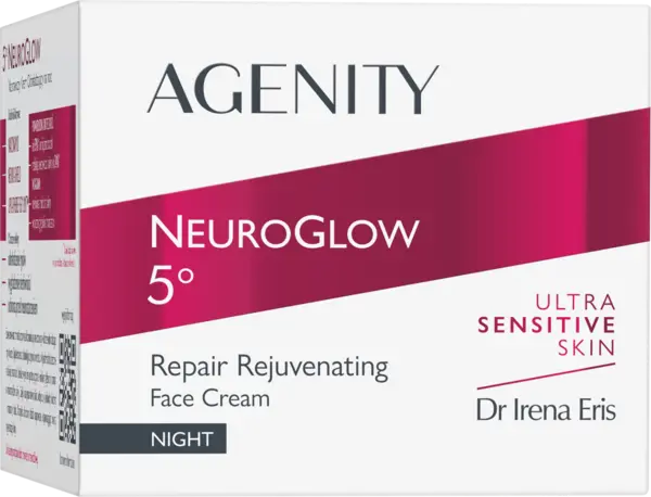 Crema de noapte cu efect de rejuvenare si reparare NeuroGlow 5, 50ml, Agenity