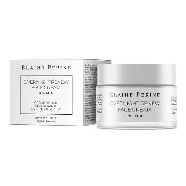 Crema de noapte pentru fata cu 10% AHA, 50ml, Elaine Perine