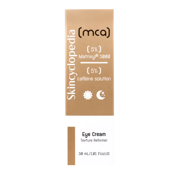 Crema de ochi cu 5% Matrixyl 3000 + 5% solutie de cofeina, 30ml, Skincyclopedia