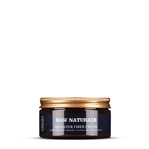 Crema de stilizare cu fixare ridicata Monster Fiber Cream, 100 ml, Raw Naturals
