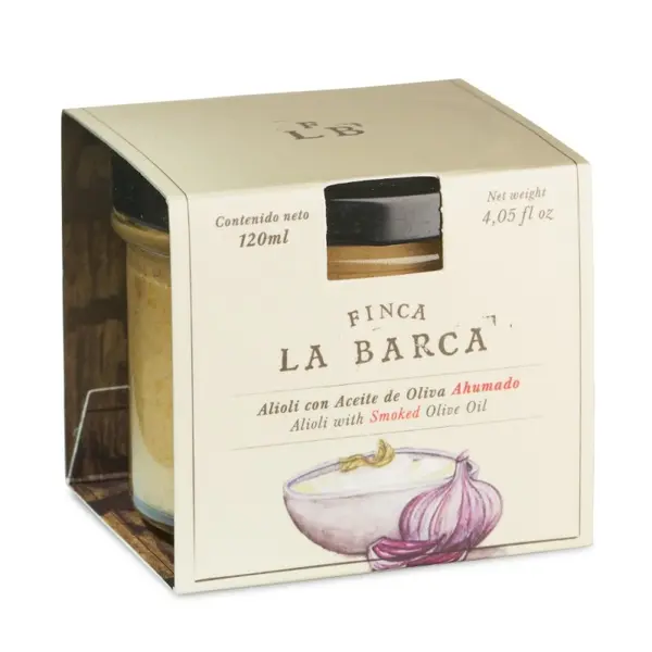 Crema de Usturoi cu Ulei de Masline Afumat, Finca La Barca, 120 ml