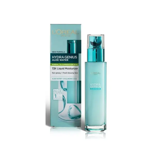 Crema de Zi Fluida Ten Normal si Mixt Hydra Genius Loreal Paris, 70 ml
