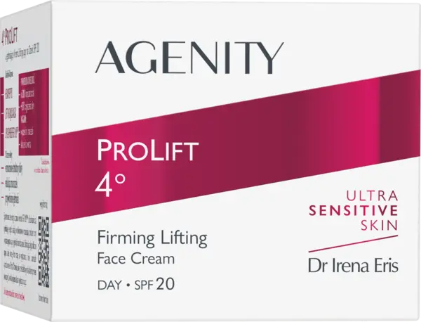 Crema de zi pentru fermitate cu efect de lifting ProLift 4 SPF20, 50ml, Agenity