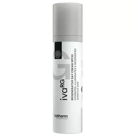 Crema de zi SPF 30 si acid hialuronic IvaRG, 50 ml, Ivatherm