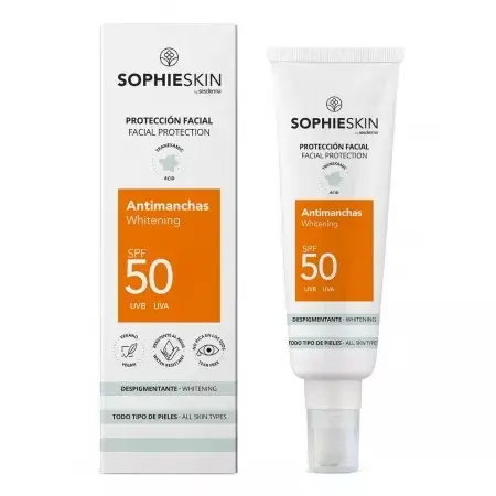 Crema depigmentanta cu protectie solara SPF 50 Sophieskin 50ml