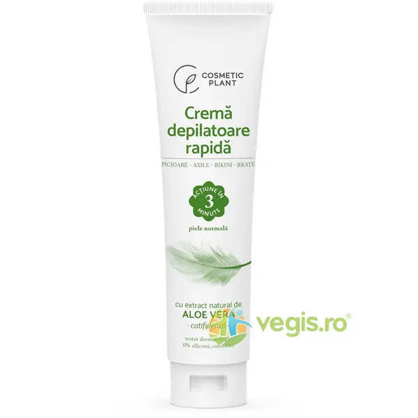 Crema Depilatoare Rapida cu Extract de Aloe Vera 150ml