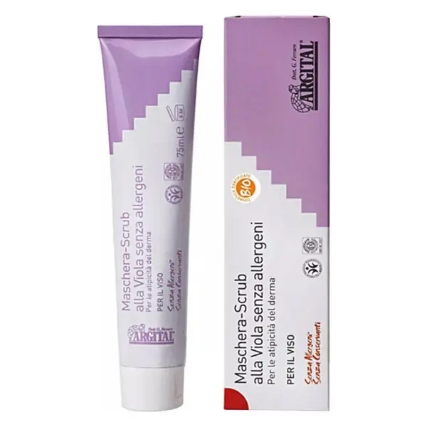 Crema Exfolianta de Violete, Non-alergica, 75 ml, Argital