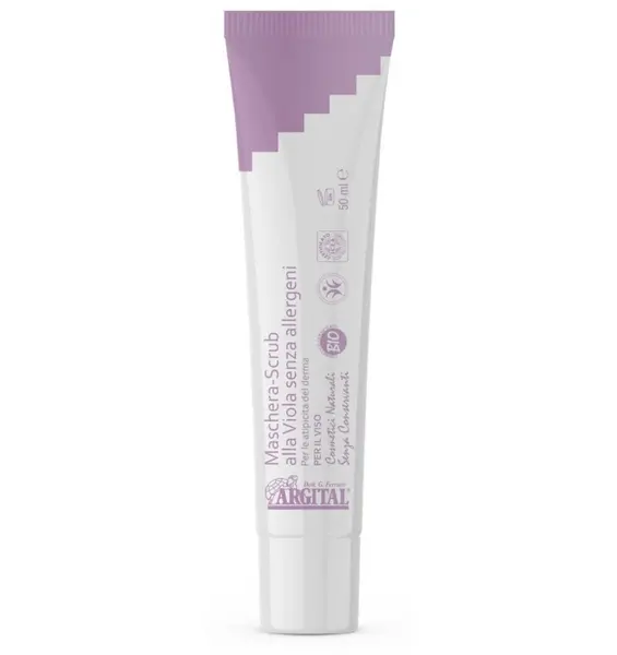 Crema exfolianta de violete non alergica, 75 ml