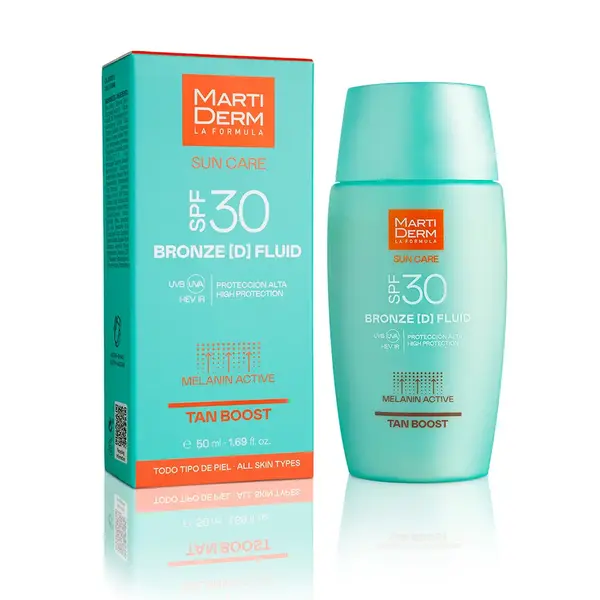Crema faciala protectie solara SPF30+ Bronze D Sun Care, Martiderm | 50 ml