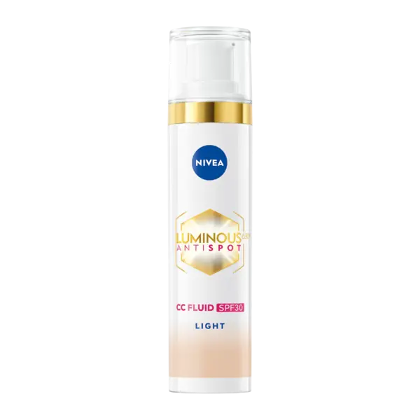 Crema-fluid CC 3 in 1 SPF30 Luminous630 nuanta Light, 30ml, Nivea
