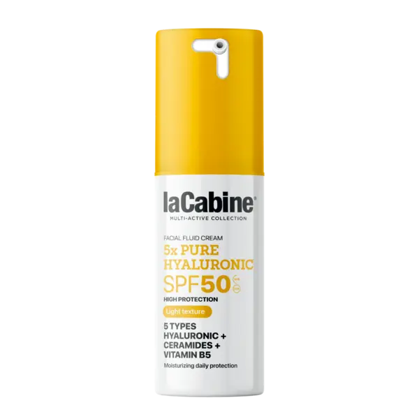 Crema fluida faciala 5x Pure Hyaluronic Light SPF50, 30ml, La Cabine