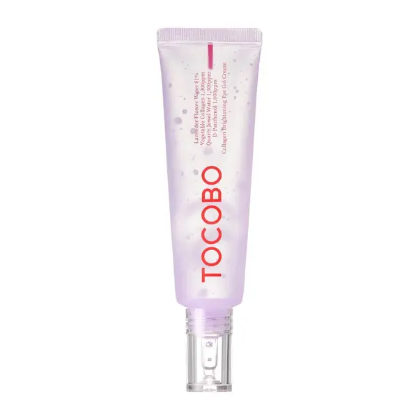 Crema gel pentru ochi cu colagen și efect iluminator, TOCOBO