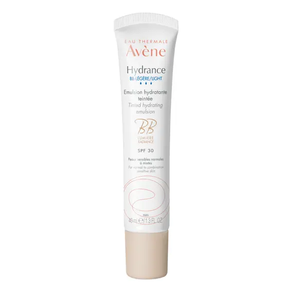 Crema hidratanta BB cu SPF 30 Hydrance Legere, 40 ml, Avene