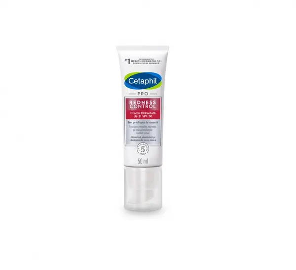 Crema hidratanta BB de zi cu SPF 30 Redness Control PRO, 50 ml, Cetaphil