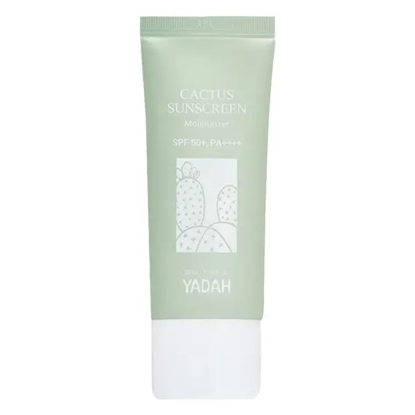 Cremă hidratantă cu protecție solară SPF50+ Cactus, 35ml, Yadah