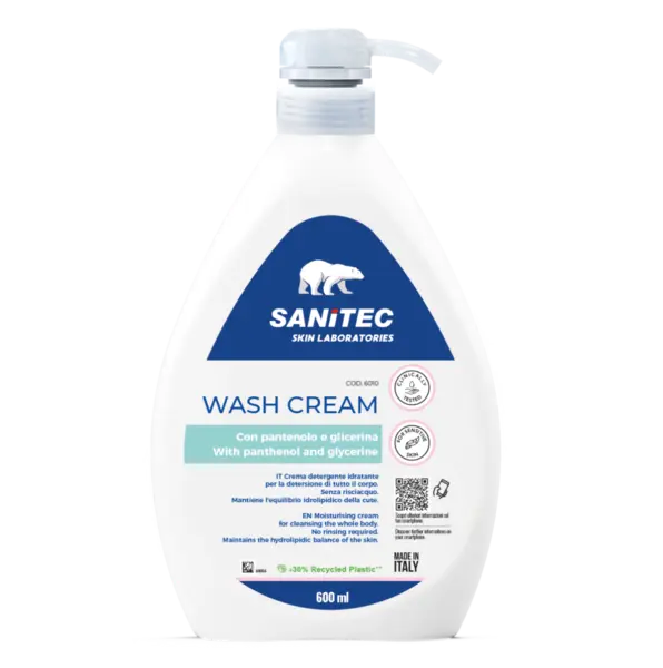Crema hidratanta de curatare pentru corp, 600ml, Sanitec