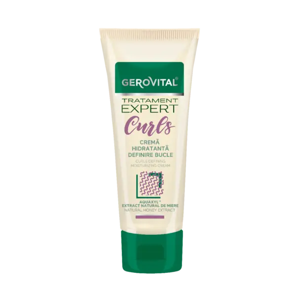 Crema hidratanta pentru definire bucle Tratament Expert, 150ml, Gerovital