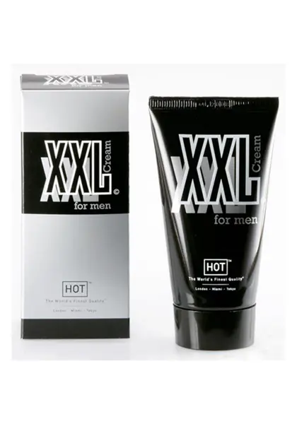 Crema Hot - XXL, pentru marirea penisului si imbunatatirea erectiei, 50 ml
