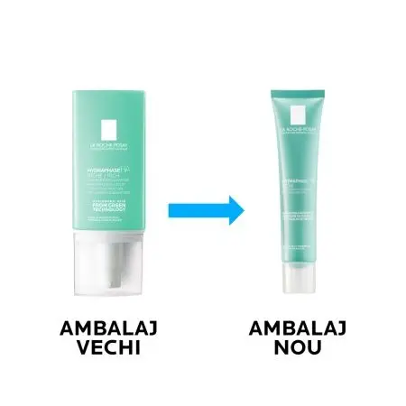 Crema Intens Hidratanta Hydraphase HA Riche, 40 ml - La Roche-Posay