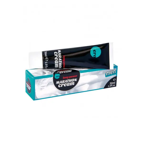 Cremă intimă Ero - Marathon Long Power, pentru întârzierea ejaculării si prelungirea plăcerii, 30 ml