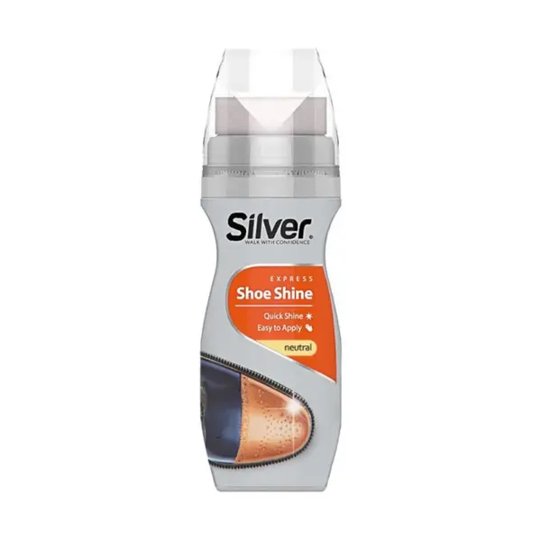 Crema Lichida pentru Pantofi, Silver, Neutru, 75 ml x 6 Bucati