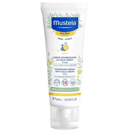 Cremă Nutritivă cu Cold Cream pentru Îngrijirea Zilnică a Feței, 40 ml, Mustela