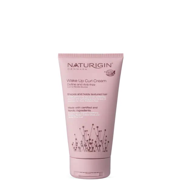 Crema organica pentru definire si hidratare pentru par cret si ondulat antifrizz Wake Up Curl, 150ml, Naturigin