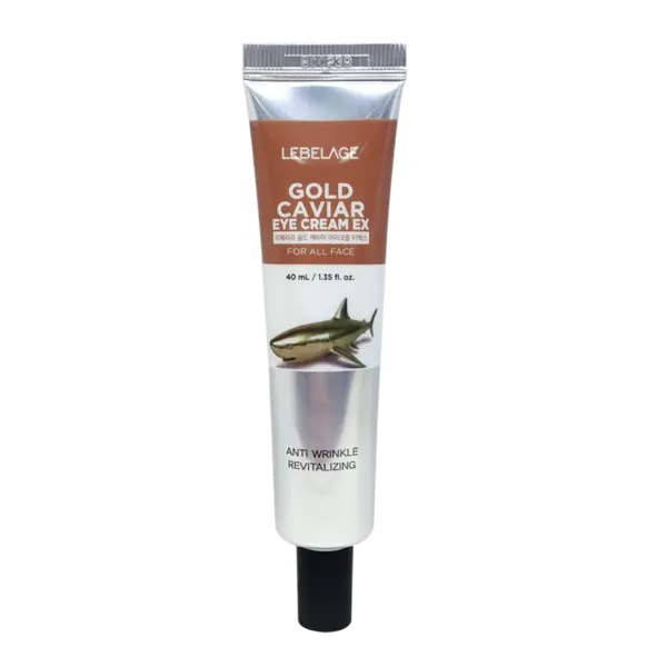 Crema pentru conturul ochilor cu Extract de Caviar si Centella Asiatica Gold Caviar, 40ml Lebelage