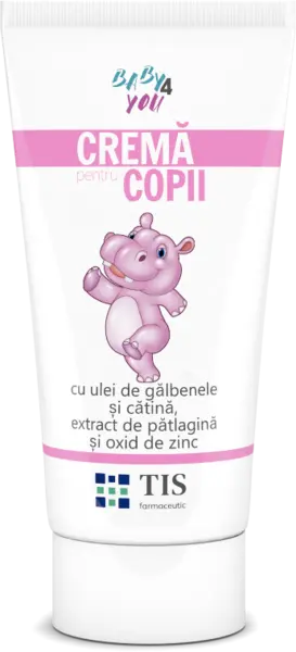 Crema pentru copii Baby4You, 50ml, Tis Farmaceutic