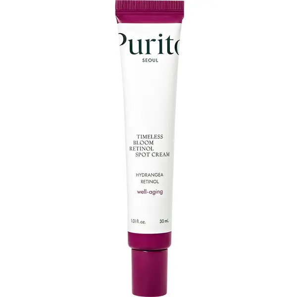 Crema pentru fata Timless Bloom Retinol Spot Anti-Ageing, 30ml, Purito