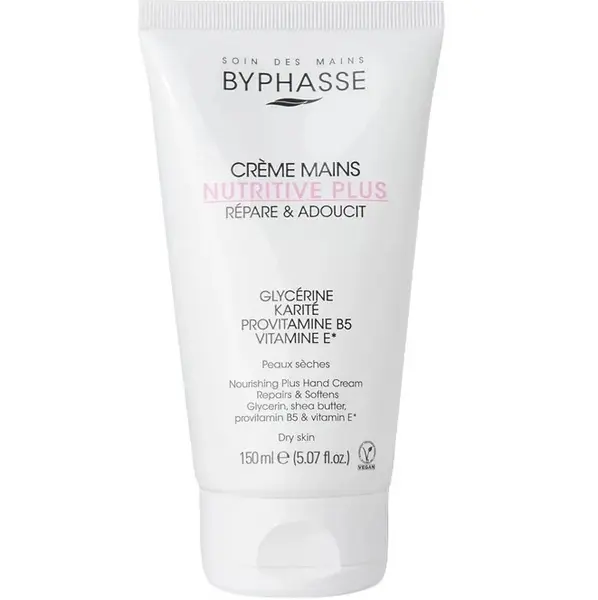 Crema pentru maini hranitoare Nutritive Plus, 150ml, Byphasse