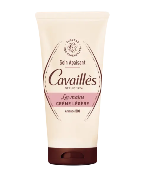 Crema pentru maini lejera cu migdale bio, 50ml, Cavailles