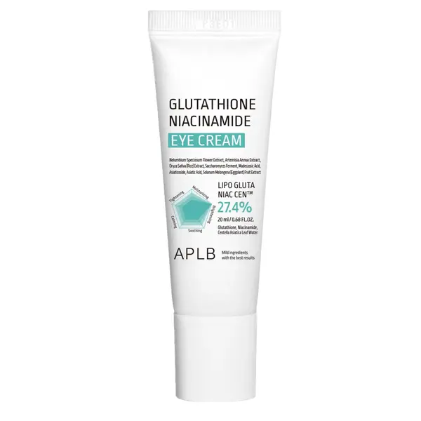 Cremă pentru ochi cu niacinamidă și glutation, APLB, 20ml