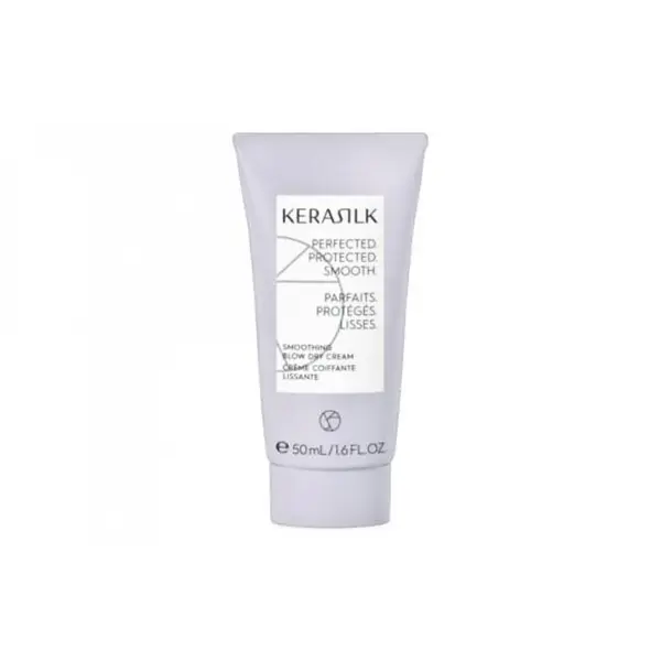 Crema pentru par neted cu protectie termica Kerasilk Smoothing Blow Dry Cream 50ml