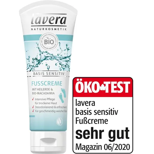 Crema pentru picioare cu macadamia bio - 75 ml
