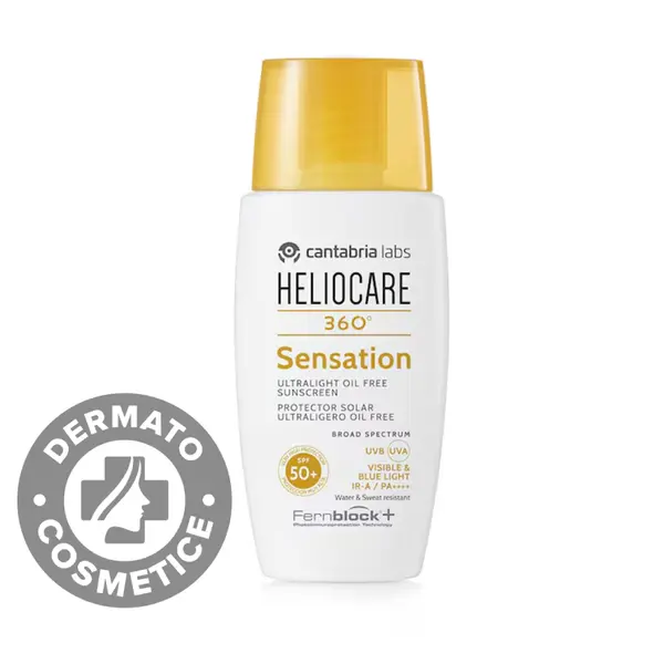 Crema pentru protectie solara cu SPF 50+ Heliocare 360 Sensation, 50ml, Cantabria Labs