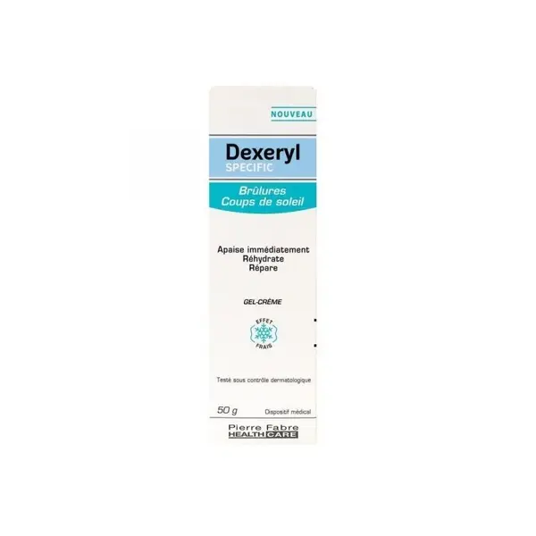 Crema, Pierre Fabre, Dexeryl, Efect Calmnat si Reparator asupra Arsurilor Solare, 50gr