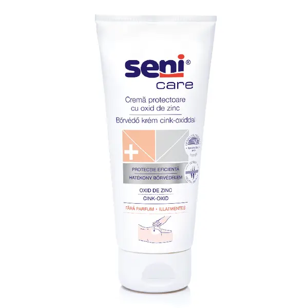 Crema protectoare cu oxid de zinc fara parfum Care, 100 ml, Seni