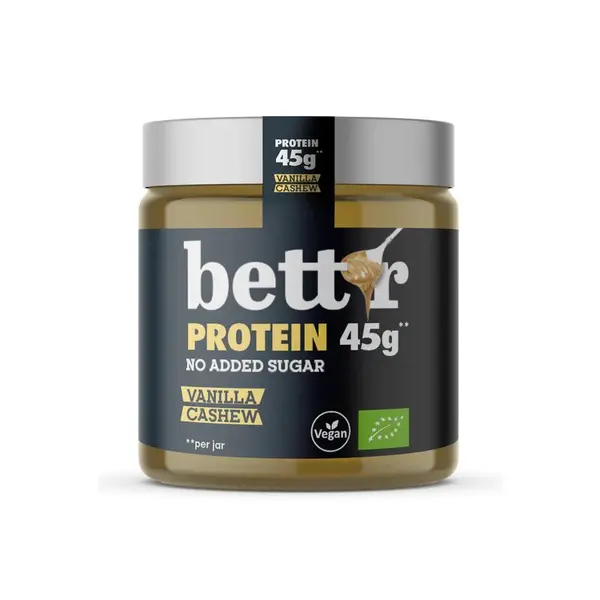 Crema proteica de caju si vanilie bio 250g Bettr