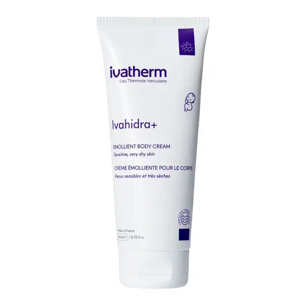 Crema puternic hidratanta pentru piele sensibila, 200ml, Ivahidra+, Ivatherm