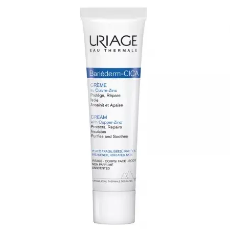 Crema reparatoare Bariederm Cica, 40 ml, Uriage