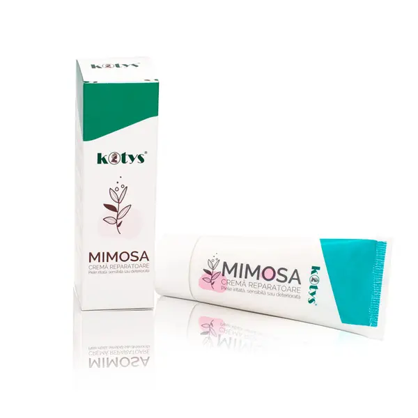 Cremă reparatoare cu extract de mimoză Mimosa (50g), Kotys