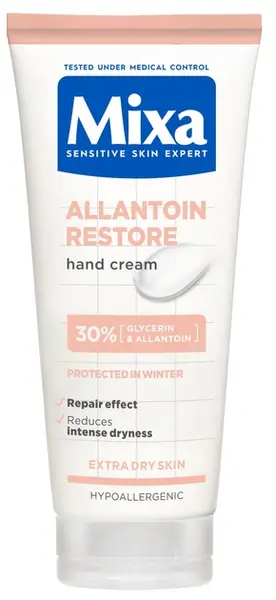 Crema reparatoare pentru pielea uscata a mainilor, 100ml, Mixa