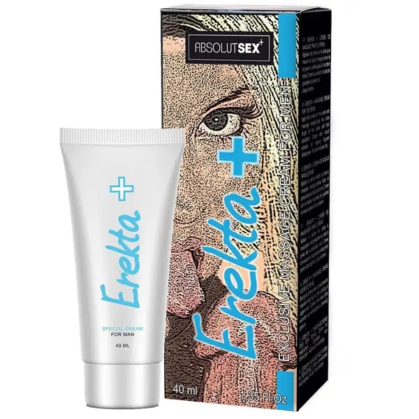 Cremă RUF – Erekta Plus, pentru stimularea erecției și îmbunătățirea performanței sexuale, 40 ml